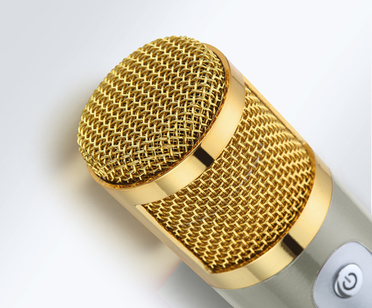 hifier/屁颠虫098手机唱吧麦克风k歌电容麦安卓手机专用电脑话筒