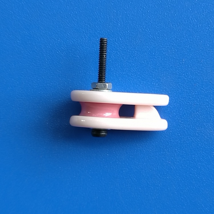 防跳线器/纺织瓷眼/绕线机配件/不锈钢导轮/线桶/线嘴/半边瓷眼