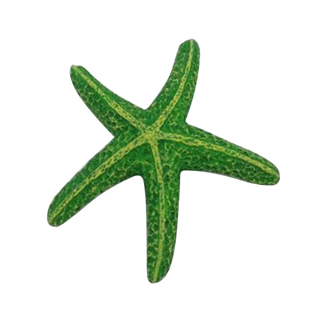 仿真海星鱼缸造景装饰 水族用品家居装饰鱼缸摆件9cm中号树脂海星