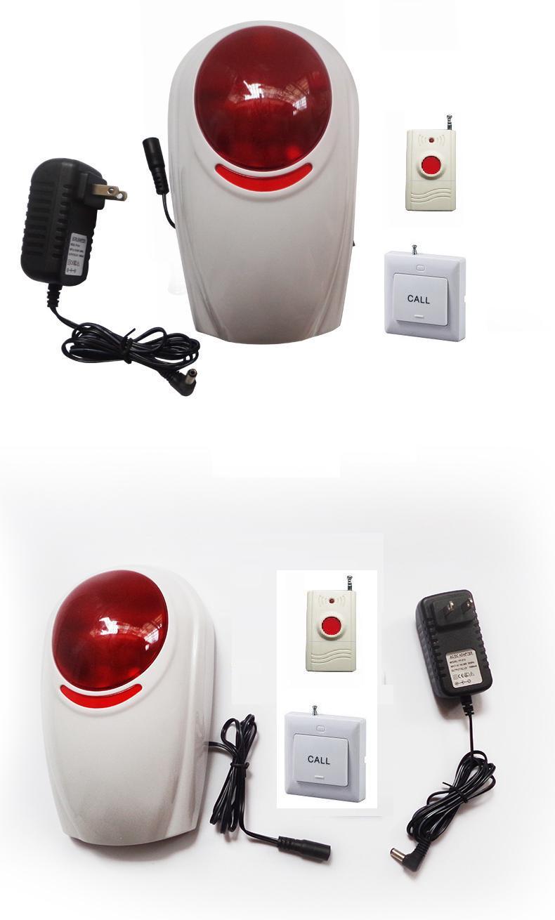 低功耗无线残卫声光报警器(4节5号电池可用10年)