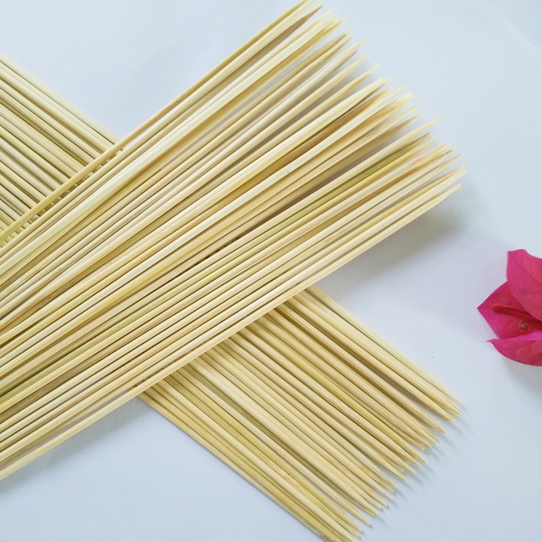 0*30cm烧烤竹签批发一次性竹签 烤肠签 铁炮串