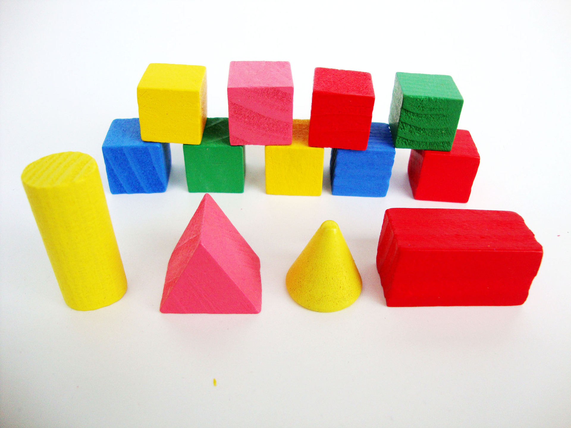 几何体教具小号数学立体模型正方形长方体圆锥几何形状积木_力晶文具