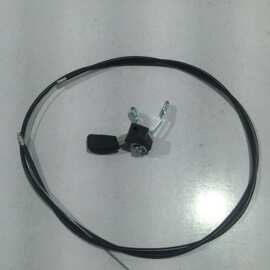 汽油机微耕机配件油门线带开关小白龙专用油门线168f170油门 开关