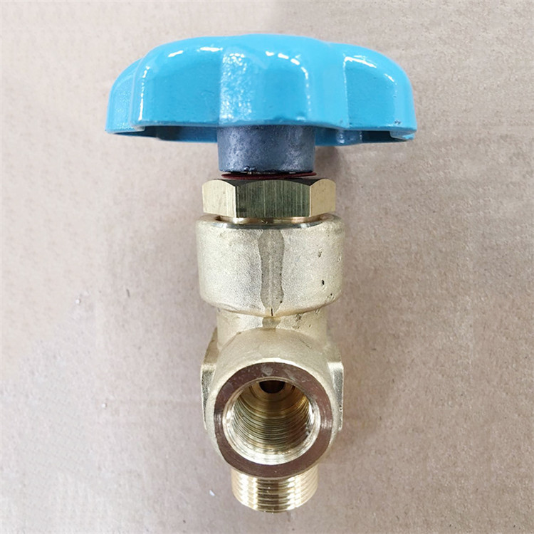 乙炔管道截止阀门 有手轮2.5mpash手动阀门 厂家批发供应气瓶阀