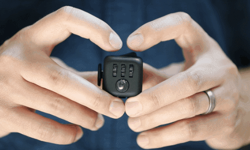 现货减压魔方 方块抗烦躁焦虑骰子美国 fidget cube 一件代发