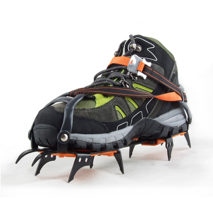 户外11齿冰爪 儿童款雪地冰面行走登山鞋套鞋钉