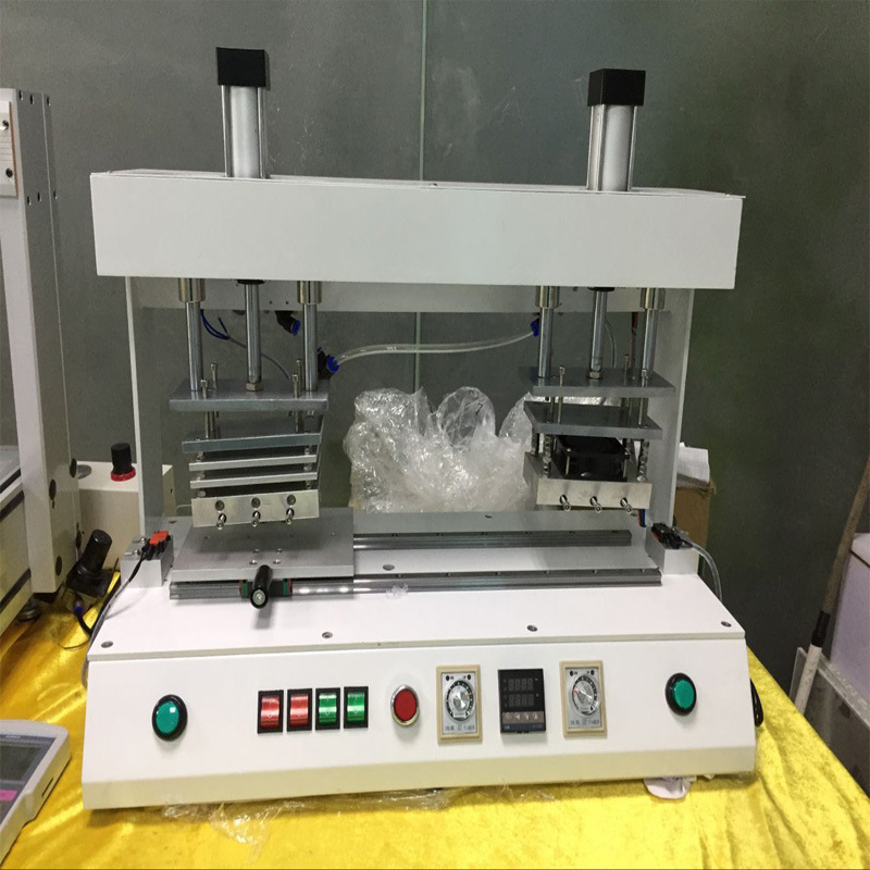 手机屏幕快速贴面压合机 双工位冷热压合机可定制