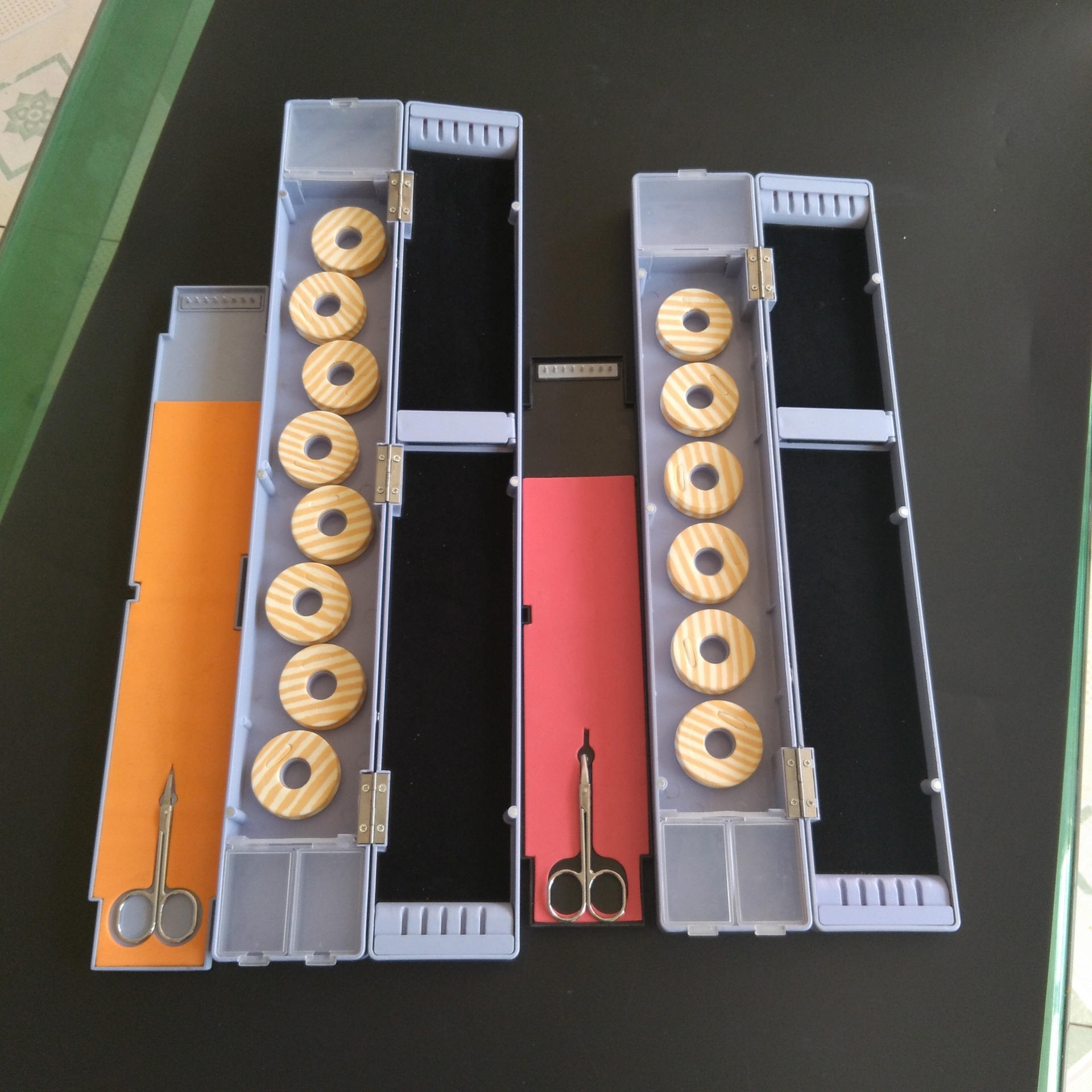 渔具批发子线盒 多功能仿铝浮漂盒 仕挂盒 垂钓用品