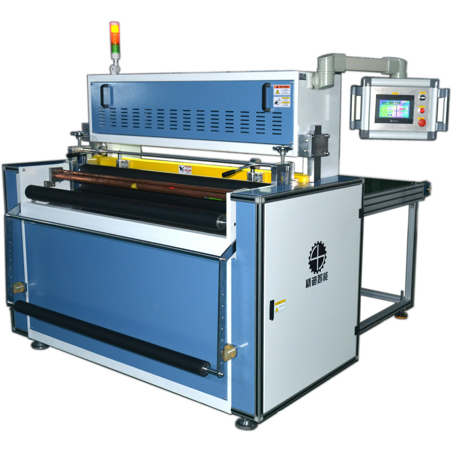 精迪智能kingdi片材生产线挤出抽板油压整平切片机裁断机裁片机