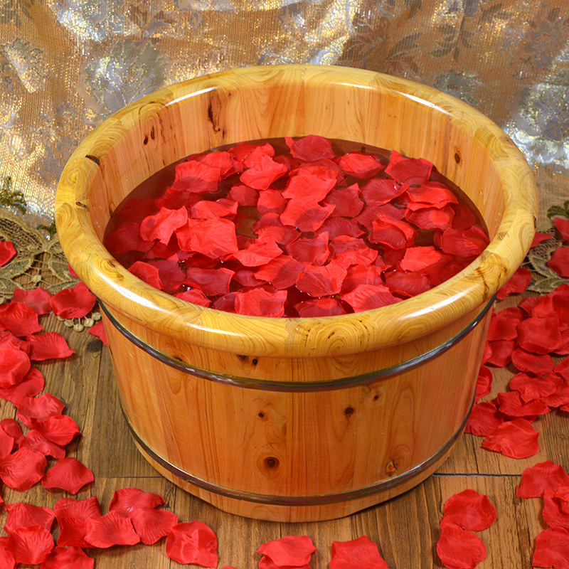 足浴盆 泡脚洗脚两用木桶 浴足中药熏蒸桶 治疗脚气汗臭桶