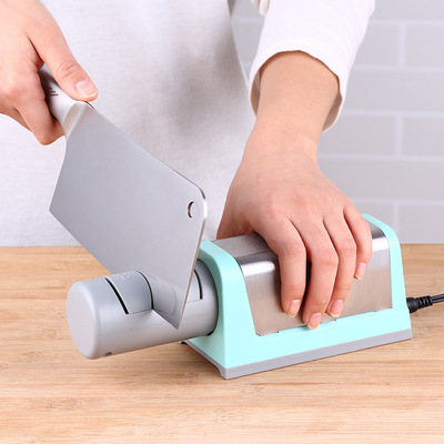 电动磨刀机家用砂轮磨刀器厨房快速磨菜刀开刃磨刀石棒通用全自动