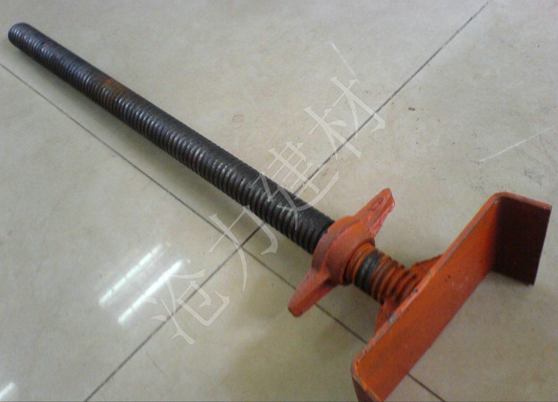 直销建筑丝杠脚手架顶托 脚手架调节丝杆 脚手架顶托租赁批发