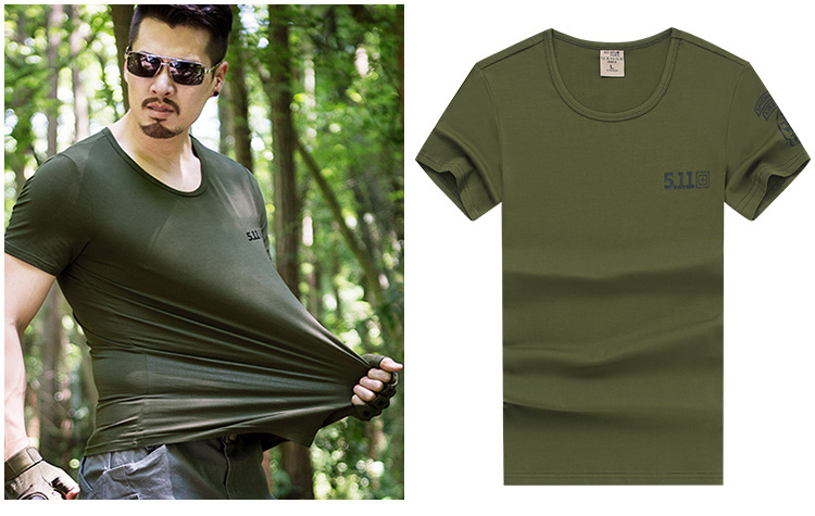 2018夏季军装刺绣迷彩春夏男士短袖军迷半袖特种兵t恤