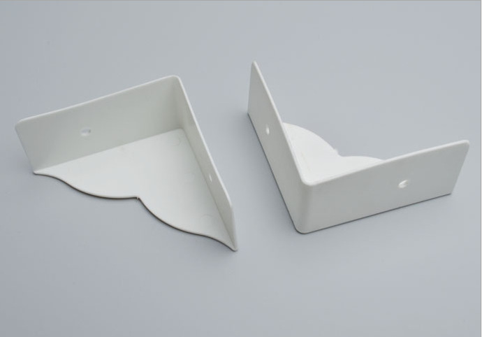 pvc白色大底角 中空板箱子专用包角 塑料包角 塑胶大底角