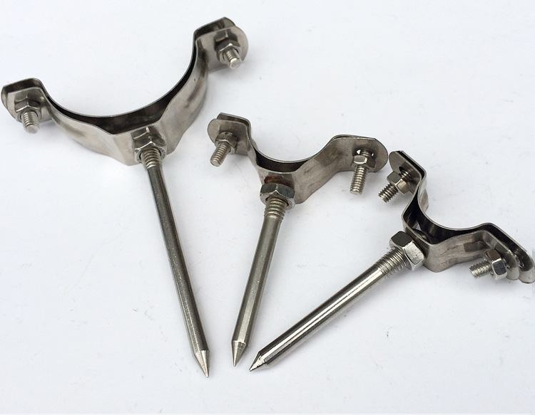 凤兴批发20-160金属不锈钢管夹活动钉可加长ppr不锈钢管卡夹