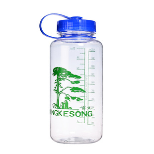 富光太空杯老式经典户外大容量水杯迎客松防漏便携有提手批发印字