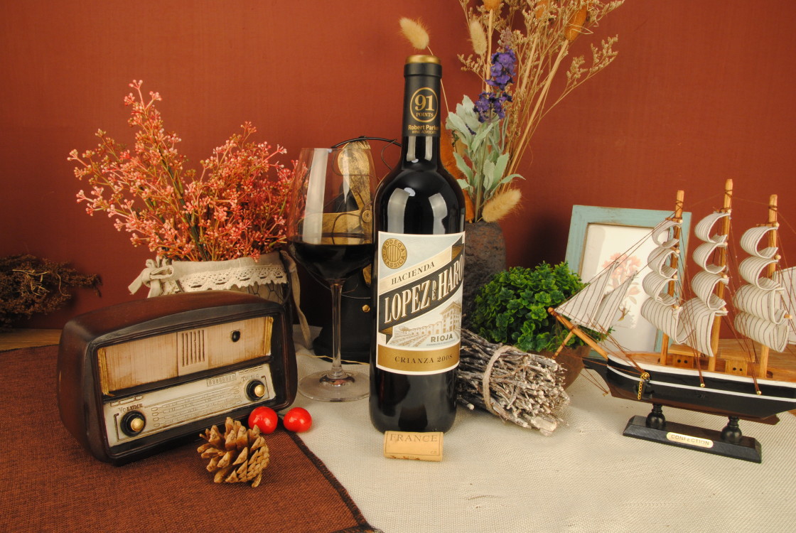 批发西班牙进口红酒 丹魄歌海娜嘉西诺干红葡萄酒 750ml*6瓶