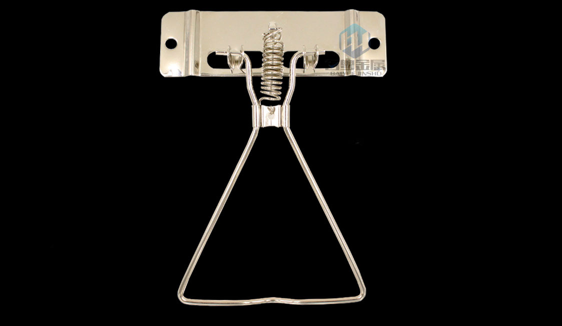 办公文件老鼠夹 五金装订文具铁夹子