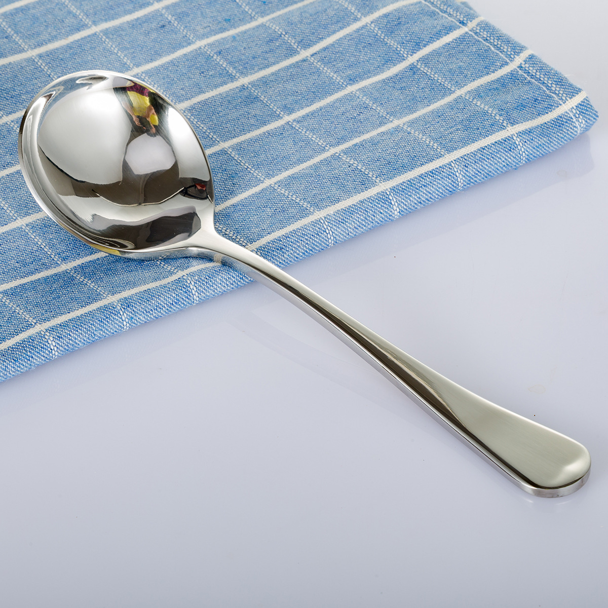 不锈钢咖啡粉勺调羹304镀金杯测勺长柄加厚奶茶果酱搅拌勺子