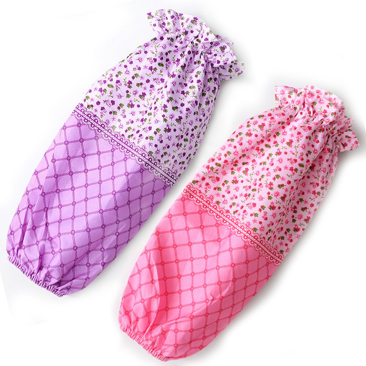 秋冬季护袖女长款防油防污时尚厨房清洁办公手袖套厂家批发手袖