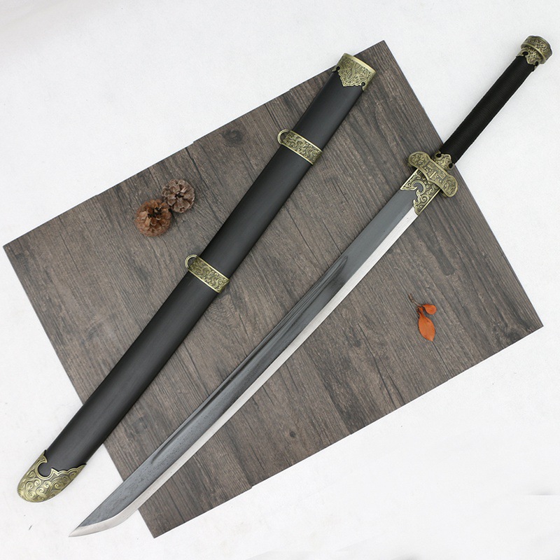 盗墓笔记黑金古刀小哥张起灵闷油瓶cos动漫道具刀剑武器未开刃