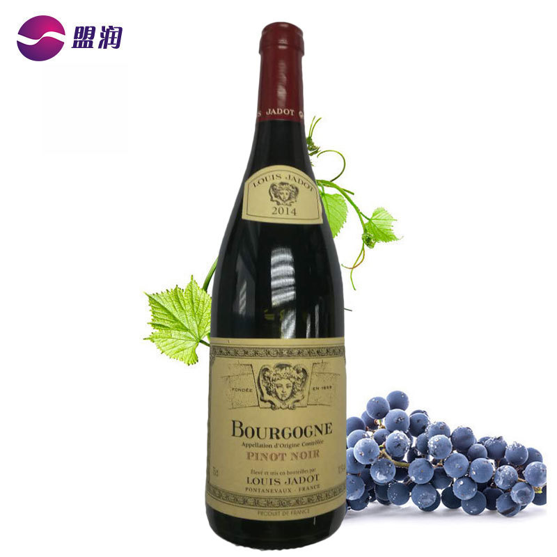 法国勃艮第黑皮诺干红 法国进口红酒一件代发 asc路易亚都葡萄酒