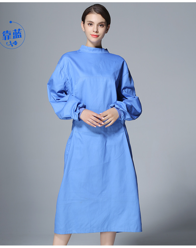 手术衣服女纯棉医生服刷手衣长袖男手术室洗手衣隔离衣手术服