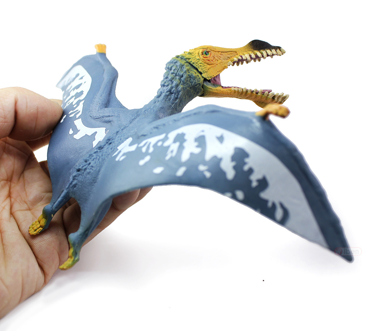 新款侏罗纪实心仿真恐龙模型玩具古魔龙风神翼龙塑胶动物模型批发