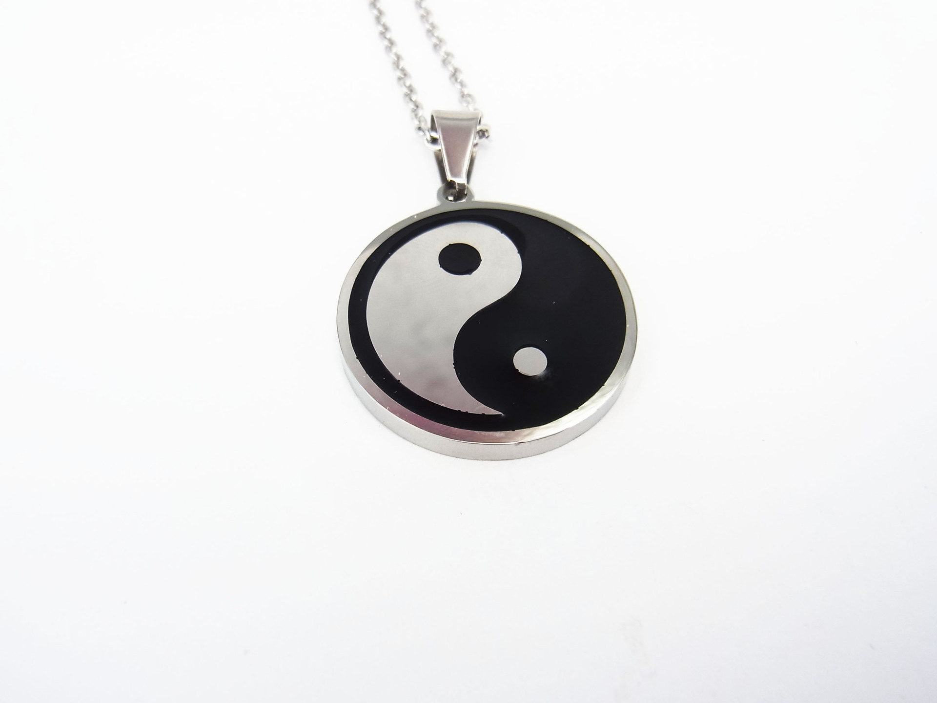 中国风太极八卦吊坠项链道教民族风经典创意个性男士配饰厂家批发