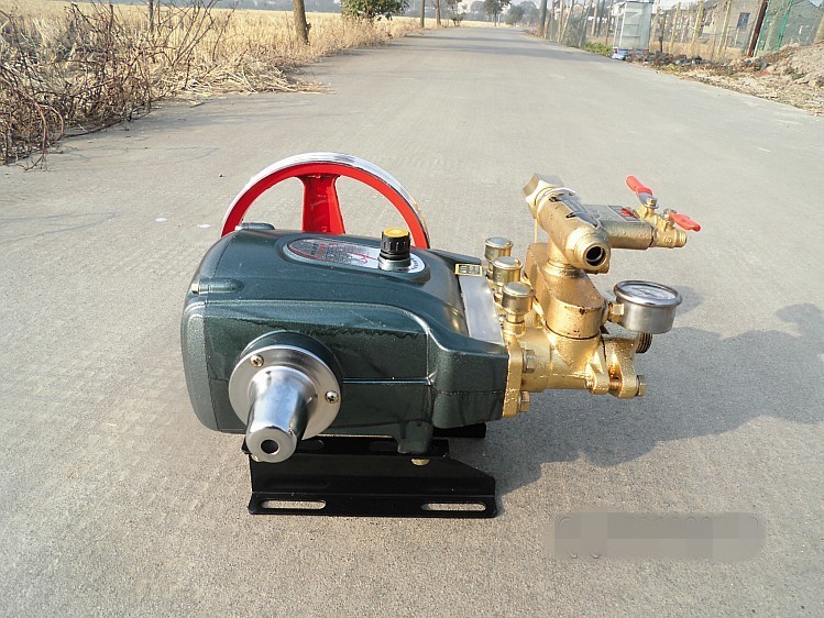 26/60型三缸高压泵农用喷药机泵头 高压柱塞泵喷雾打药泵自动泄压