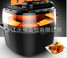 amazon大容量无油空气炸机智能家用多功能电烤箱炸锅薯条机商用