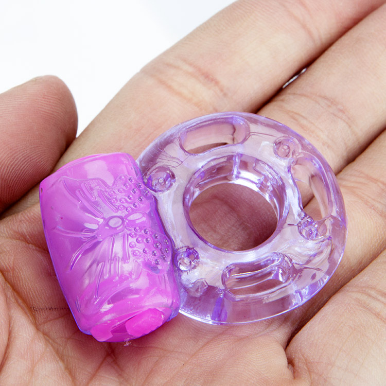 成人情趣性保健用品男用锁精刺激水晶套震动环延时固精自慰性器具