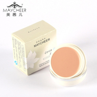 批发 美茜儿 柔润遮瑕隔离遮瑕膏 粉底膏 遮雀斑痘印黑眼圈