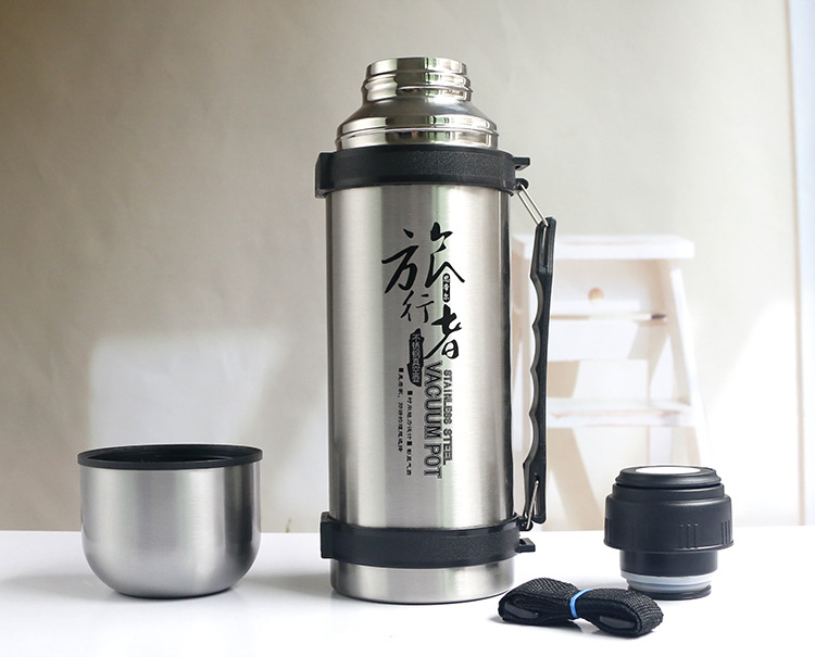 2l家用保温杯男大容量户外真空旅行壶