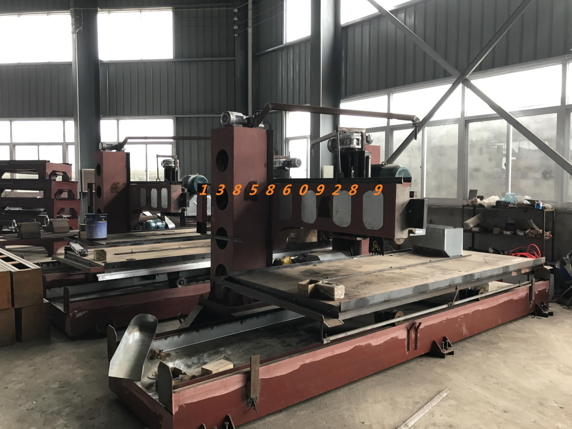 桥式电脑自动仿形切割机数控仿形机线条罗马柱大圆弧加工厂家直销