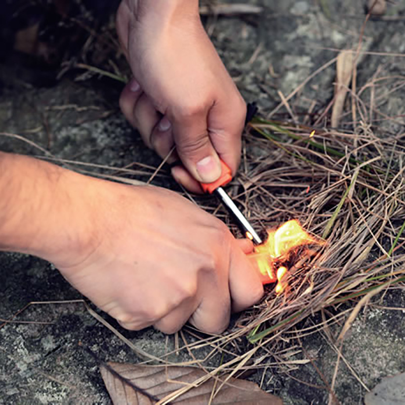 火枫fmp-709户外炉头取火镁棒打火石打火器 户外生火求生装备