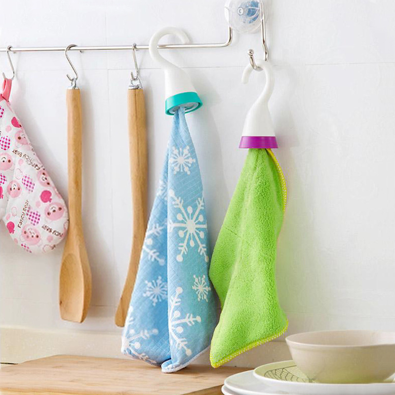 工厂直销日韩nhs创意百货钩式抹布夹浴室毛巾夹收纳夹