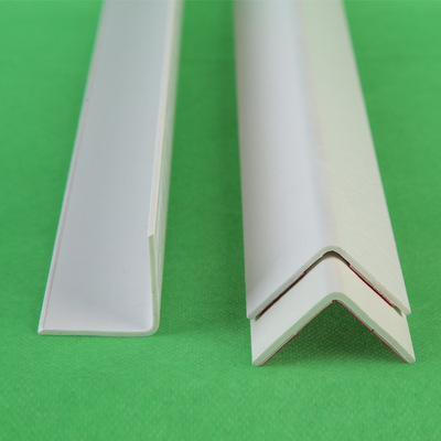 pvc护角l形塑料包角包边胶条白色硬胶厂家直销36mm*36mm