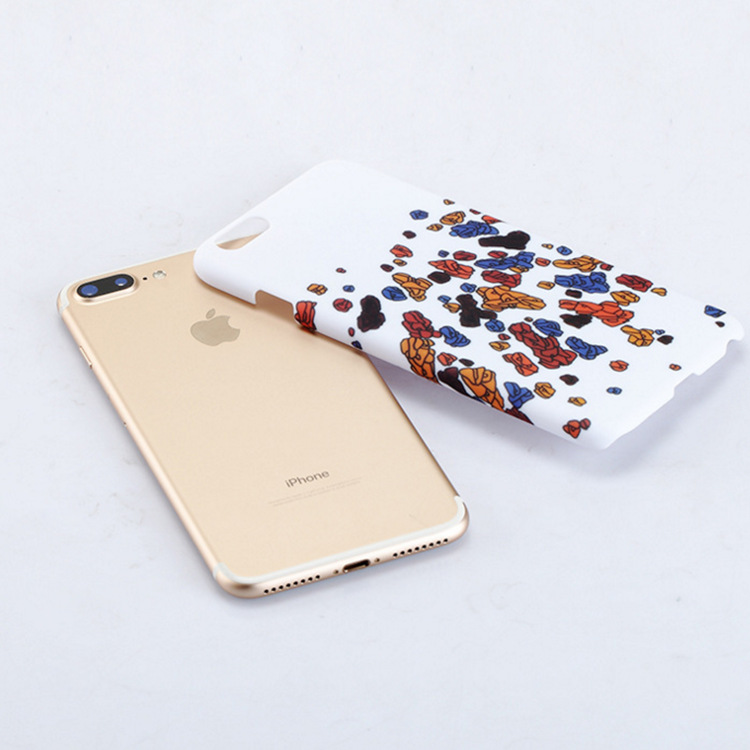 苹果7印图案手机壳全包水贴工艺订做iphone7plus水转印保护套