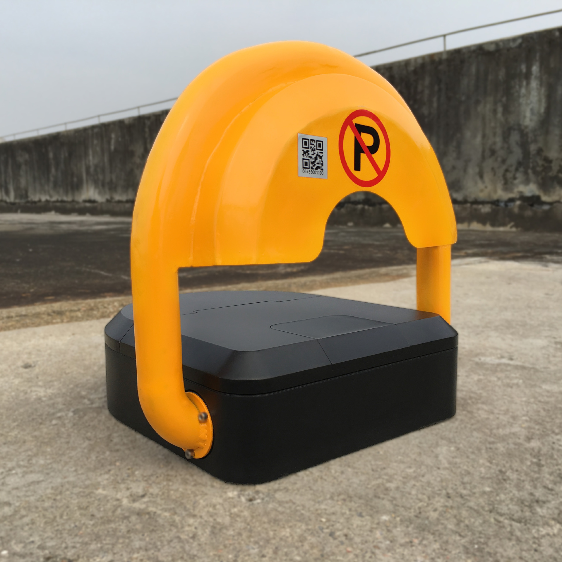 手机app蓝牙感应遥控车位锁厂家 电动锂电池智能停车场设备 共享