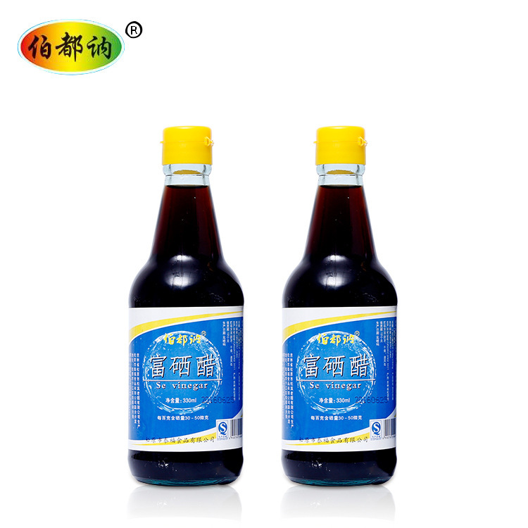 调味品富硒醋食品富硒陈醋瓶装食用酱油调味料批发