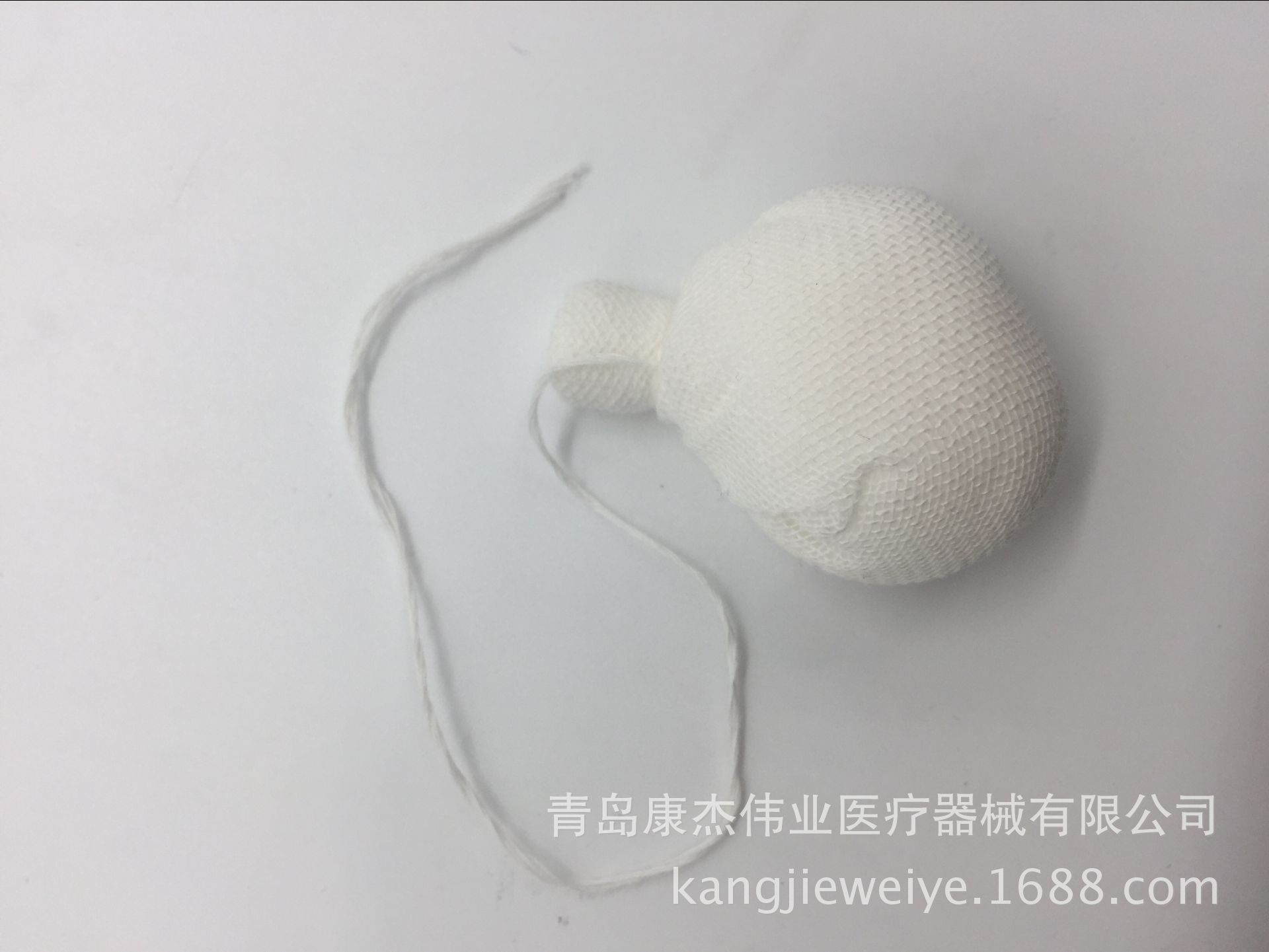 潜江 一次性使用妇科带线棉球 无菌独立包装 每包50个纯手工制作