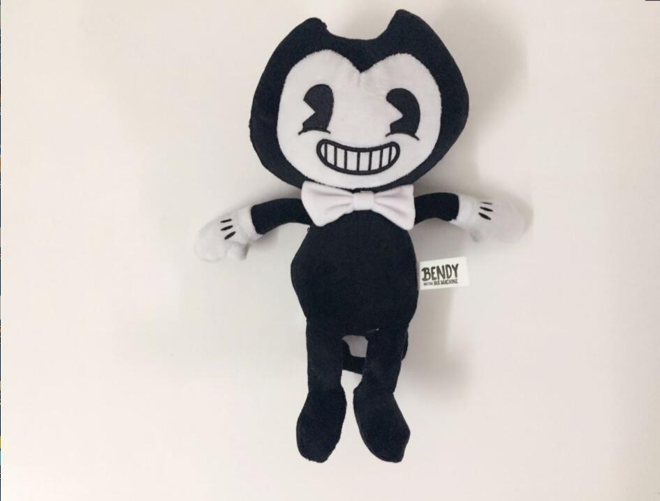 新品现货bendy惊悚游戏班迪和印墨机毛绒公仔抓机娃娃厂家直销