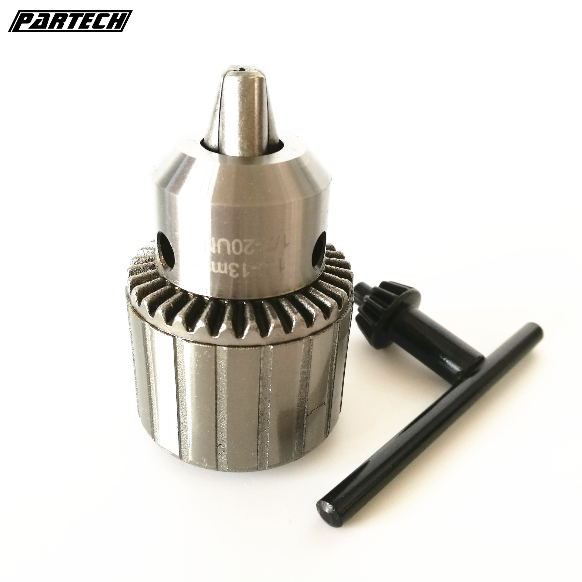 5-13mm 1/2-20unf中型钻夹头 钢壳夹头 高精