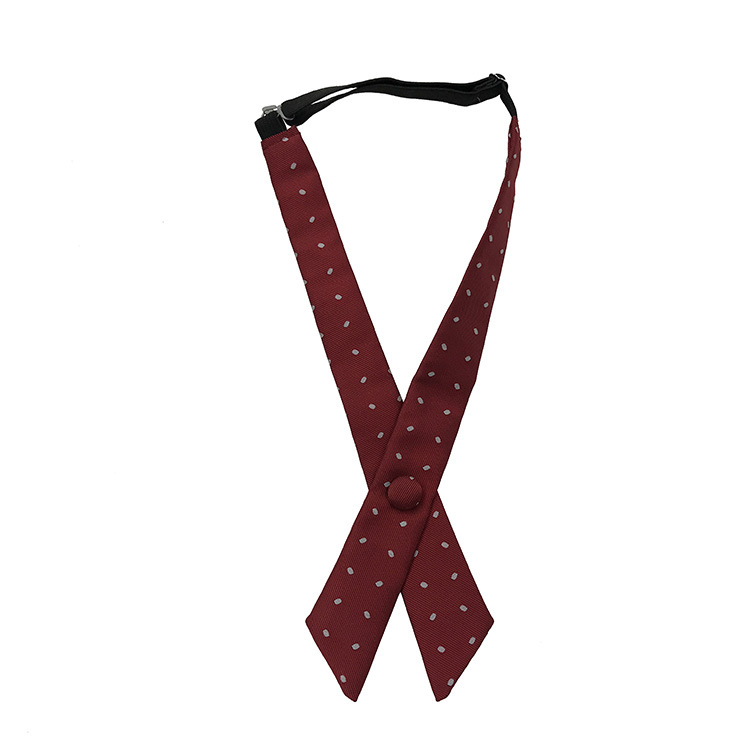 十字交叉尖角领结 男士女士学院风领结 来样定做 厂家直销