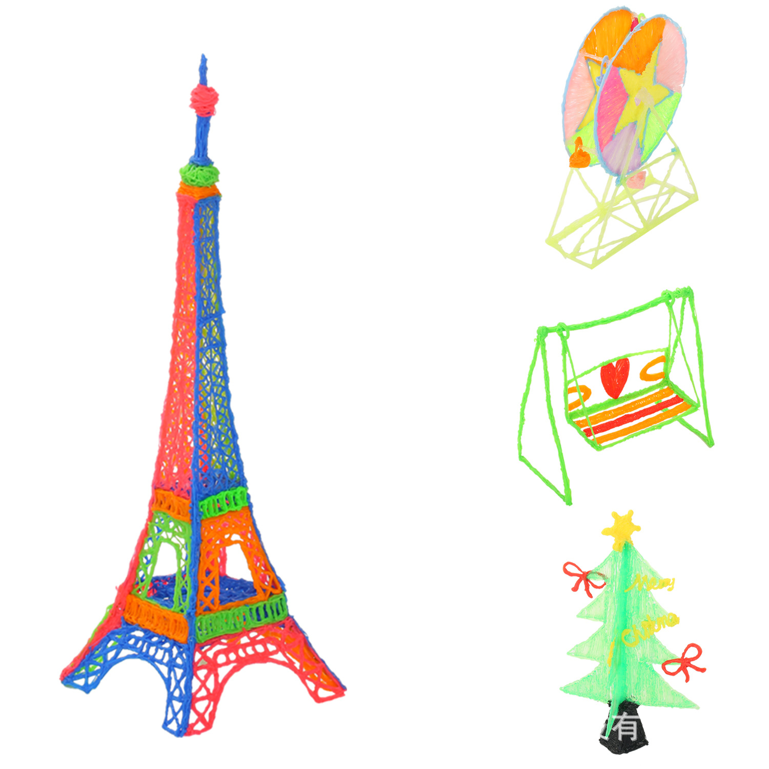 热销外贸欧美 儿童成人益智礼品3d绘画打印笔3代 创意3d笔送耗材