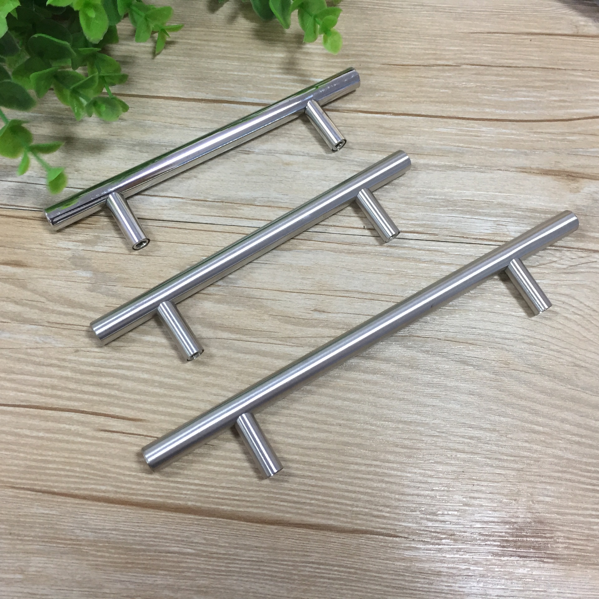 厂家供应家具配件拉手不锈钢空心拉手t型抽屉玻璃门拉手柜门把手