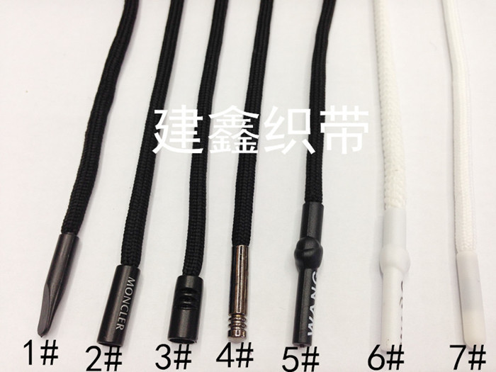 Factory Wholesale New Sports Pants Belt Rope Plastic Buckle Copper Toe Shoelace Hat Rope Ribbon Rope Drawstring