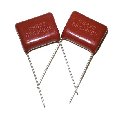 专业制造cbb22 400v684j p15,p20灯具阻容降压cbb电容 0.68uf