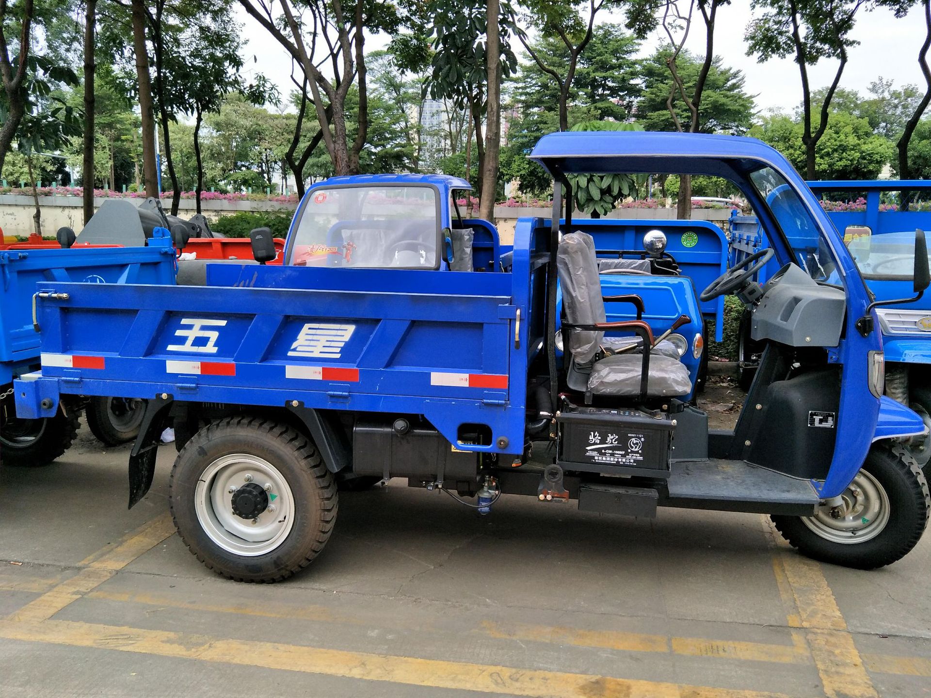 福田五星三轮车 佛山经销 工地用车 农用车自卸三轮车 珠三角销售